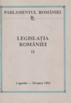 Legislatia Romaniei 1 aprilie - 30 iunie 1992, Volumul al II-lea foto