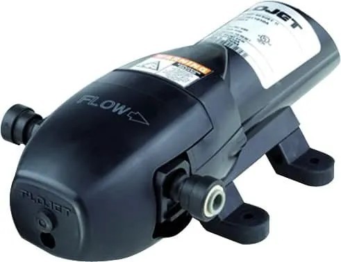 Selbstansaugende Elektrische pumpe, Elektropumpe f&uuml;r Bag-in-Box, Flojet BevJet II, (Wein, Saft, etc.)