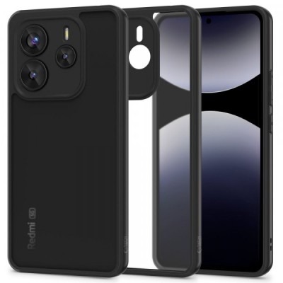 Husa pentru Xiaomi Redmi Note 14 5G, Tech-Protect, Magmat, Neagra foto