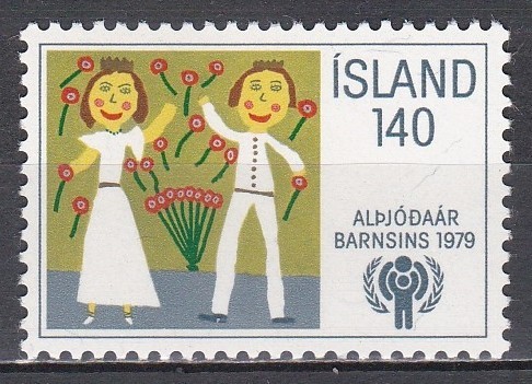 Islanda 1979 - Anul Internațional al Copilului, MNH