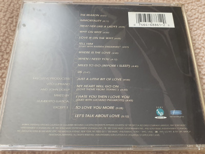 Celine Dion, Lets talk about love, CD original USA 1997 foto