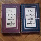 Ivan Bunin - Nuvele si Povestiri (2 volume) [Editura de Stat pentru Literatura si Arta, 1968] primul scriitor rus laureat al Premiului Nobel 1933 RARA