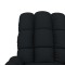 Fotoliu rabatabil, negru, material textil - 6