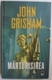 MARTURISIREA de JOHN GRISHAM , 2011 , PREZINTA HALOURI DE APA