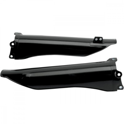 Aparatori telescoape fata Kawasaki KXF250+450/06-08, negre Cod Produs: MX_NEW KA03778001 foto