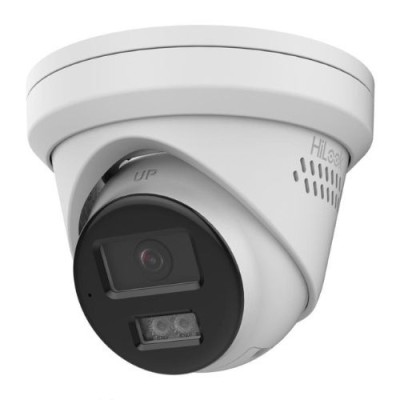 Camera IP Hikvision HiLook, 6MP 3K, Iluminare Duala, Alarma, Audio, PoE, IP67 - IPC-T260HAP-LUF/SL SafetyGuard Surveillance foto
