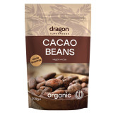Boabe de cacao intregi eco 200g DS, Dragon Superfoods
