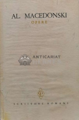 Opere (volumul 3) - 1967 - Alexandru Macedonski (V3) foto