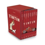 The Adventures of Tintin: Complete Collection, 8 Hardcover Books Slipcase - English Edition