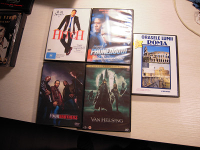 LOT de 5 DVD-uri comert stradal 2 (se vad in imagini) foto