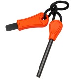 Cumpara ieftin Amnar de supravietuire rosu, 10 cm, tija ferroceriu 7 x 0,7 cm, razuitor 6,5 cm, reutilizabil