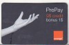 Bnk card Romania - Orange - 9+1 $ - 12/09 - RO-ORA-REF-0008-0912?