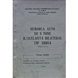 Remorca auto de 5 tone basculanta bilateral tip 2rb5a - 1984 - Ardeleanu Mircea (BG144)