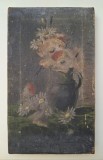 Natura statica cu flori - semnata Maria (1900)