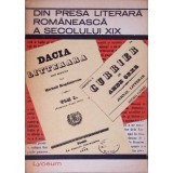 DIN PRESA LITERARA ROMANEASCA A SECOLULUI XIX-COLECTIV-261105