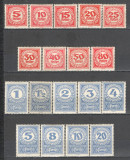 Austria.1920/21 Porto-cifre MA.1013, Nestampilat