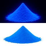 Pigment Albastru Fluorescent UV Reactiv, 1kg, Neon, Vopsea, Decor Club, Marcaje, Efecte 3D