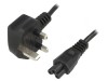 Cablu Alimentare Negru 1,5m 3x0,75mm2 BS 1363 la IEC C5