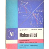 MATEMATICA. GEOMETRIE. MANUAL PENTRU CLASA A VI-A-ION CUCULESCU, CONSTANTIN OTTESCU-351330