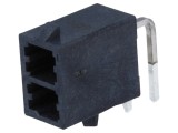 Conector Soclu Mega-Fit 5,7mm 2-PIN 23A THT