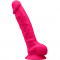 ALIVE - ADAM L REALISTIC PENIS DILDO FUCHSIA 19 CM