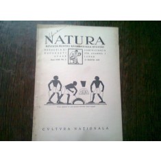 REVISTA NATURA NR.3/1929