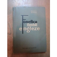 FONETICA LIMBII ENGLEZE de MIHAIL BOGDAN , 1962