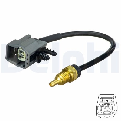 DELPHI TS10492 senzor,temperatura lichid de racire foto