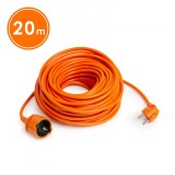 Cablu prelungitor de retea tip oscilant &ndash; 20 m, 3 x 1,5 mm&sup2;, portocaliu Best CarHome