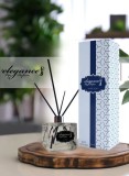 Difuzor de Aroma Sapun Alb &ndash; 100ml, Sticla Patrata Eleganta | Parfum de Lunga Durata pentru Casa, Cadou de Lux