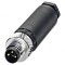 Conector M8 3 PIN Drept pe Cablu 4A 60V