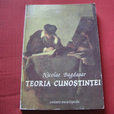 Teoria cunoasterii - Nicolae Bagdasar