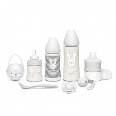 Welcome baby set, gri hygge suavinex foto