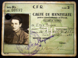 O.015 CFR CARTE DE IDENTITATE MILITARI PREGATIRE MILITARA MEDICALA SIBIU 1943