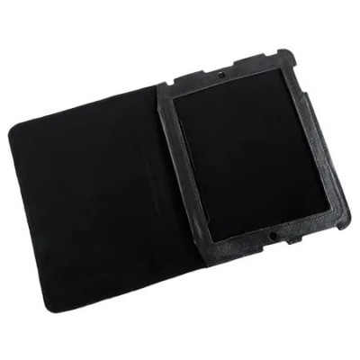 Husa Neagra Piele Naturala Apple Ipad 3 foto