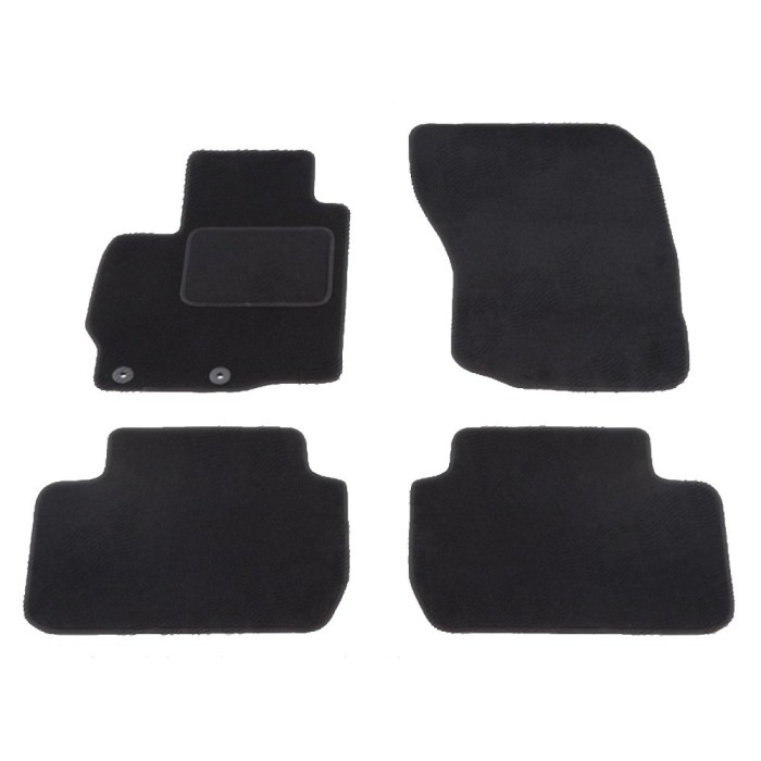 Set covorase auto mocheta Velor MITSUBISHI OUTLANDER (CW0), 03.2007-09.2012, negru,