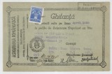Romania, Asigurarea romaneasca, Chitanta (VI), Bucuresti, 1938