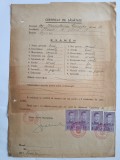 Certificat de sanatate, apt conducator de automobile, Ploesti 1943 / CD1P