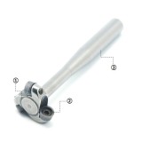 Mini bit sculptura Rotund 16mm tija 6mm - SCR