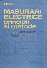 Masurari electrice. Principii si metode - 1980 - Aurel Millea (@D22) foto