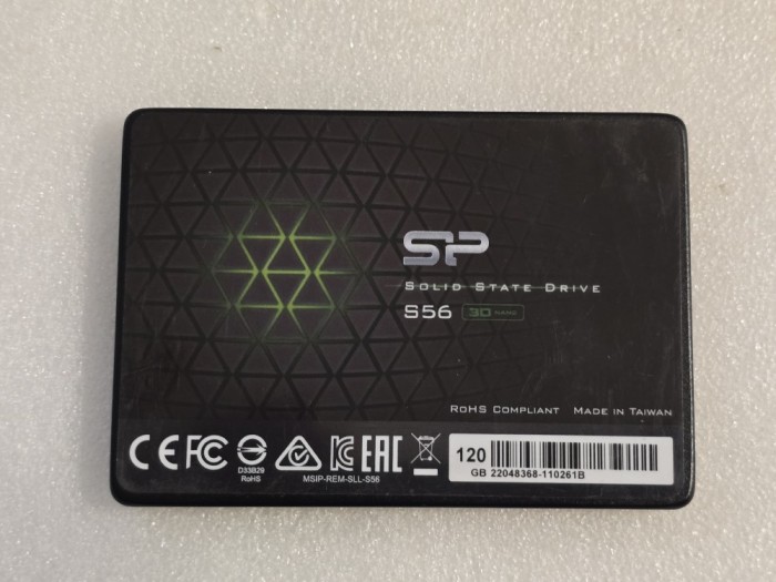 Solid-State Drive (SSD) Silicon Power A55, 120GB, 3D NAND, 2.5&quot;, SATA III