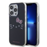 Husa pentru iPhone 13 Pro Max - Hello Kitty Hardcase IML Kitty Face (HKHCP13XHKHLK) - Black