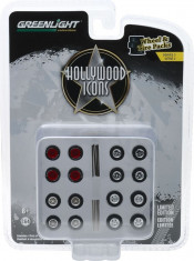 Auto Body Shop - Wheel &amp;amp; Tire Packs Series 3 - Hollywood Icons Solid Pack 1:64 foto