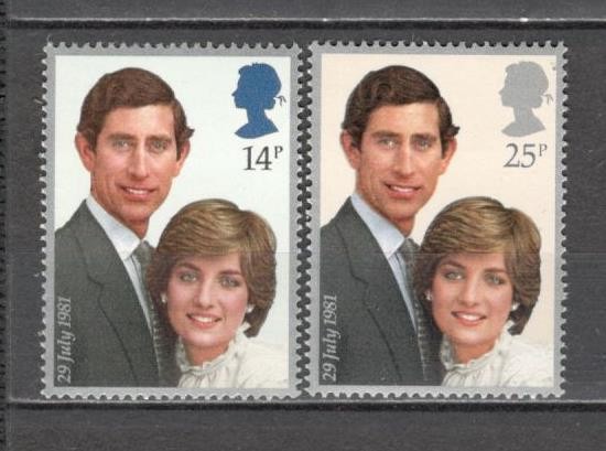 Anglia/Marea Britanie.1981 Nunta regala Printul Charles si Lady Diana GA.177