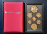 Set monede Canada, anul 1987 - Proof - G 4090, Europa