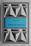 Literatura populara &ndash; Mihai Eminescu