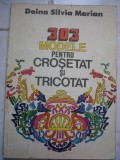 303 modele pentru crosetat si tricotat-Doina Silvia Marian