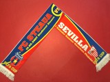 Esarfa fotbal (de colectie) meci STEAUA BUCURESTI - FC SEVILLA (UEFA CUPA 2007)