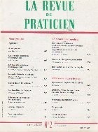 La revue du praticien, No 2, 11 Janvier 1991 foto
