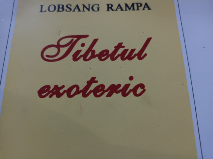 TIBERUL EZOTERIC - LOBSANG RAMPA, HERALD 253 pag